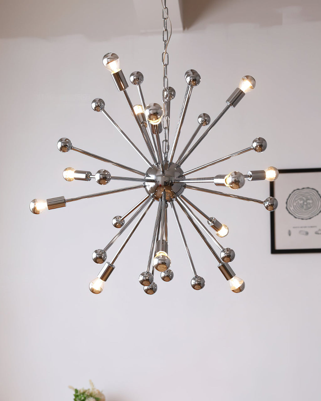 ASTRAEUS MID-CENTURY ORBITAL LIGHTING FIXTURE