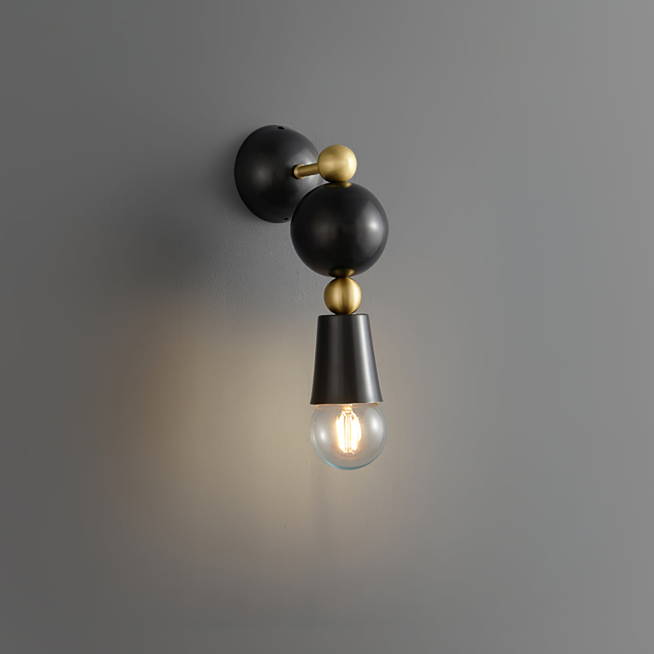 WINTHROP TURNED WOODEN WALL SCONCE