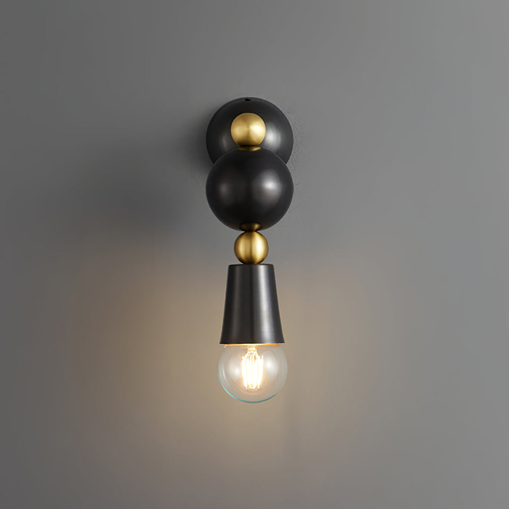 WINTHROP TURNED WOODEN WALL SCONCE