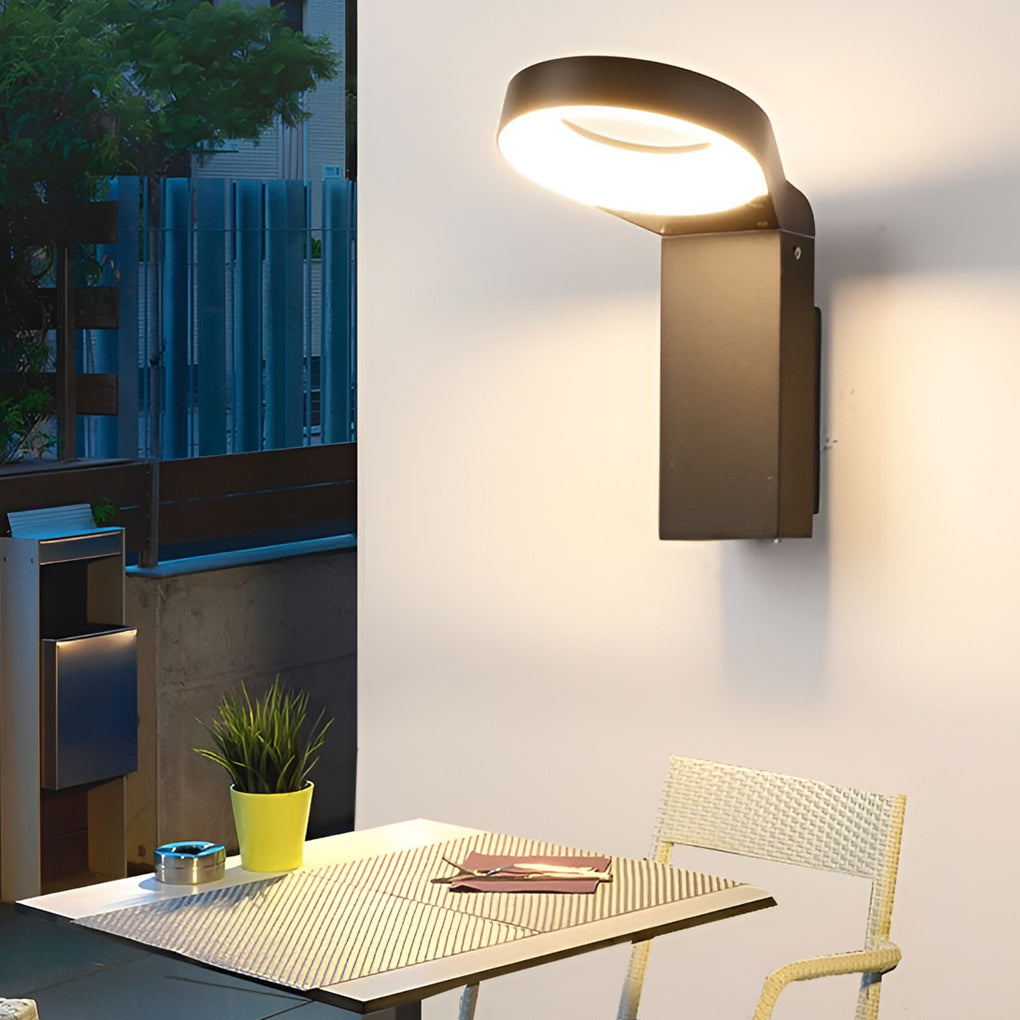 CHARLESTON GLOW RING OUTDOOR ILLUMINATOR – MultifunctionAL WALL & PATHWAY LANTERN