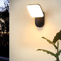 CHATHAM SQUARE 12W WATER-RESISTANT MODERN OUTDOOR WALL SCONCE