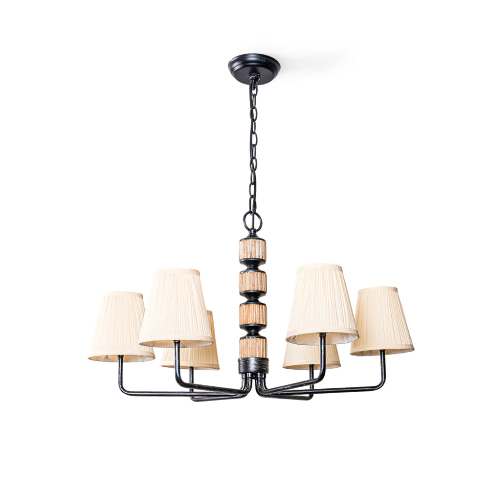FENWICK CRYSTAL TEARDROP CHANDELIER