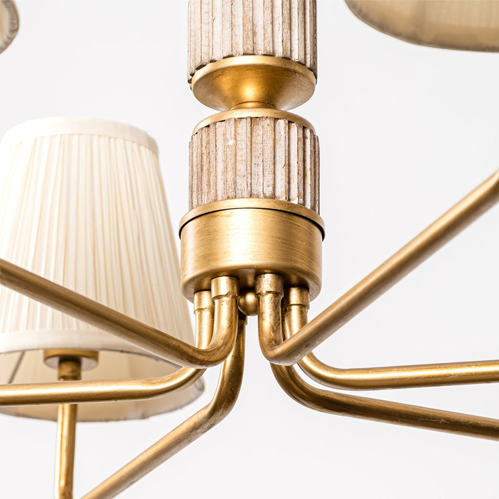 FENWICK CRYSTAL TEARDROP CHANDELIER