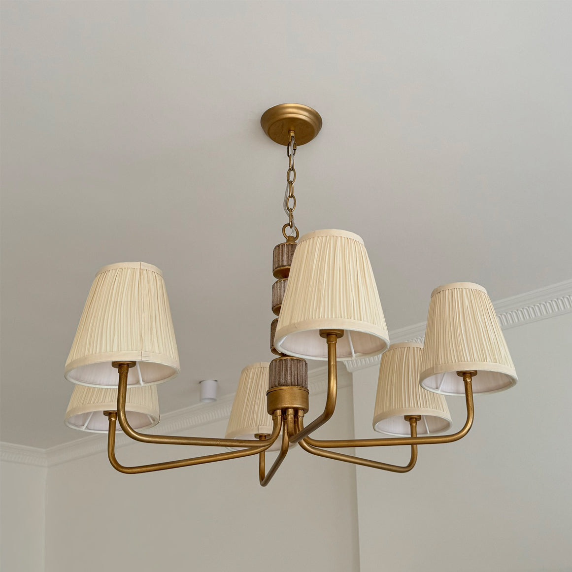 FENWICK CRYSTAL TEARDROP CHANDELIER