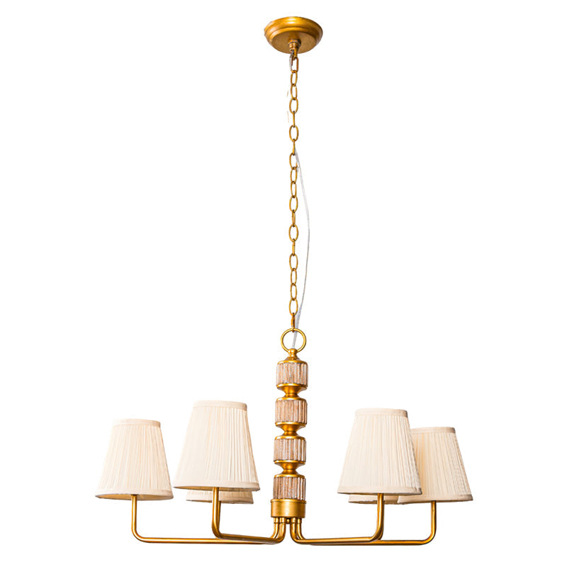 FENWICK CRYSTAL TEARDROP CHANDELIER