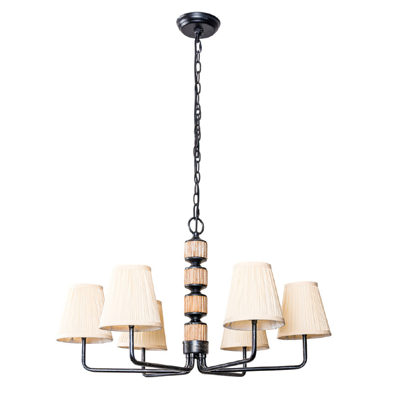 FENWICK CRYSTAL TEARDROP CHANDELIER