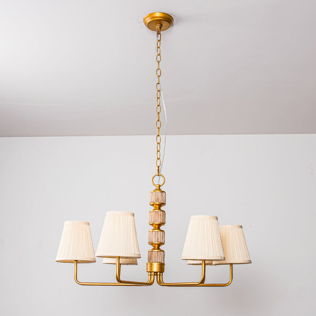 FENWICK CRYSTAL TEARDROP CHANDELIER