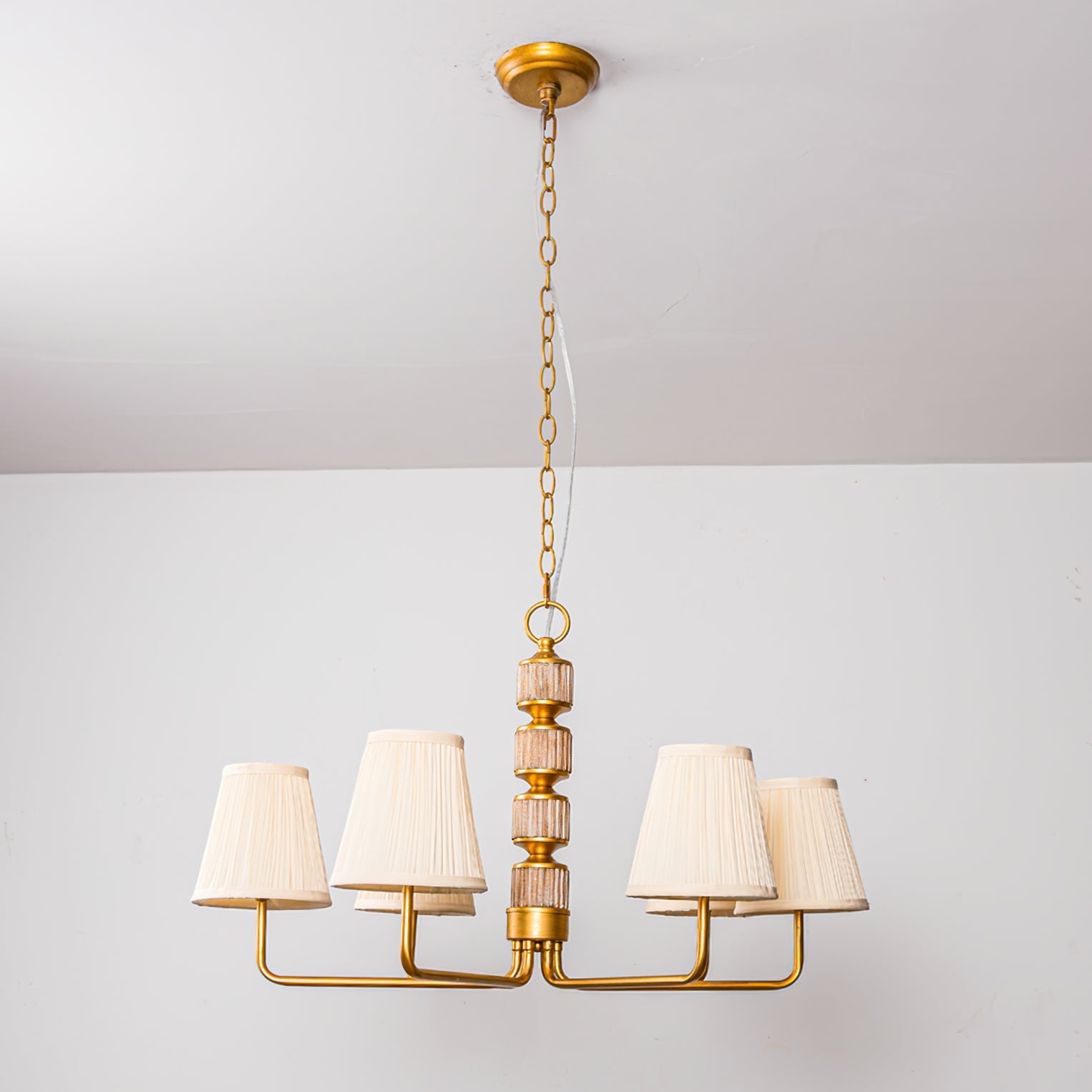 FENWICK CRYSTAL TEARDROP CHANDELIER