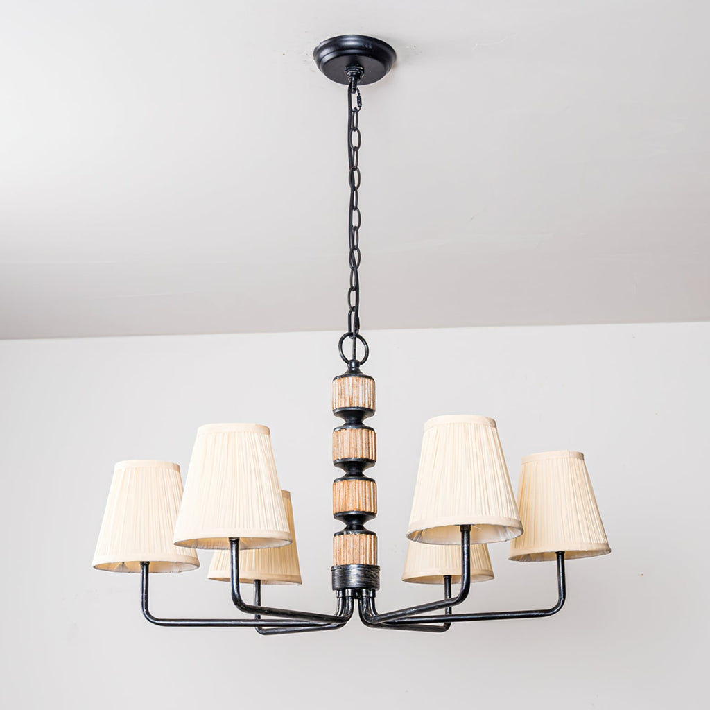 FENWICK CRYSTAL TEARDROP CHANDELIER