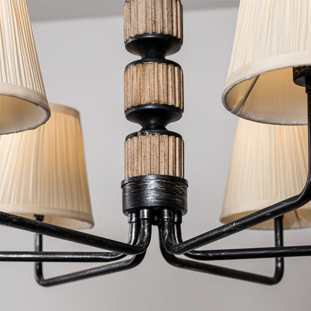 FENWICK CRYSTAL TEARDROP CHANDELIER
