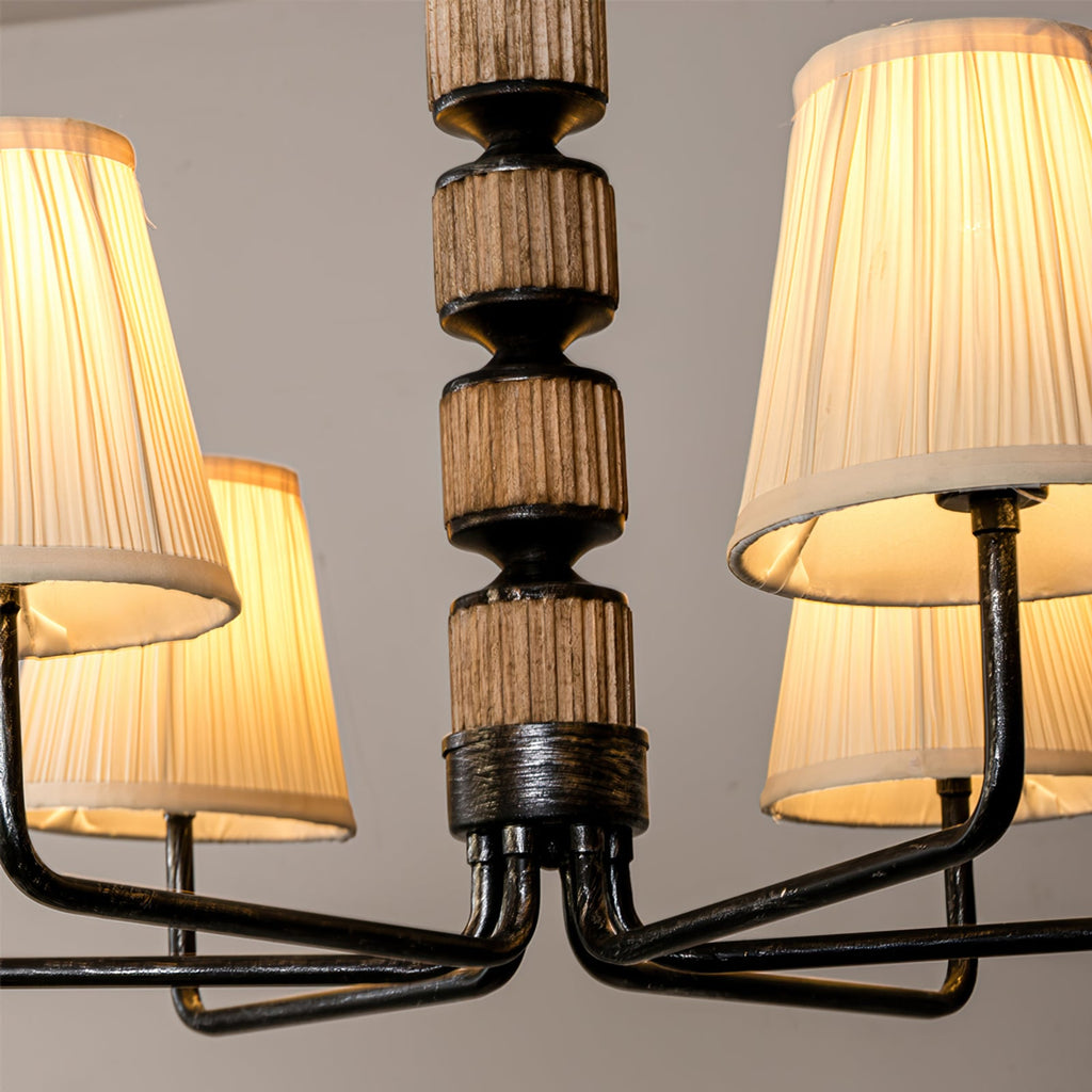 FENWICK CRYSTAL TEARDROP CHANDELIER