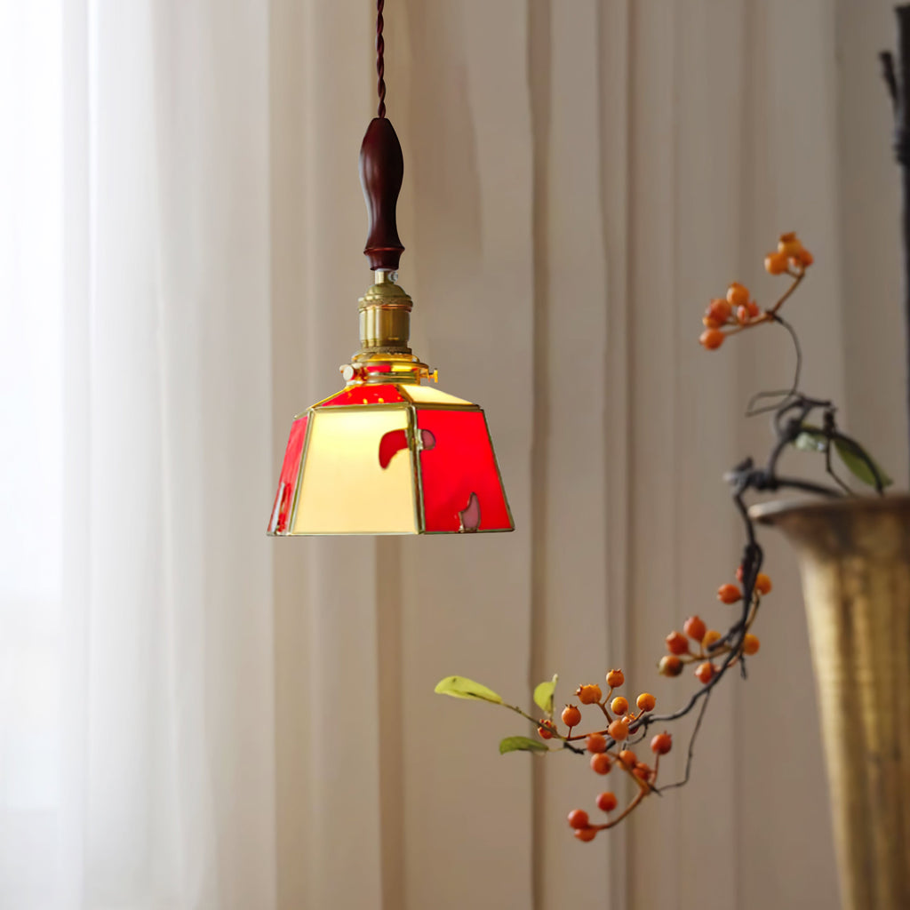 WINCHESTER VITRAIL HANGING LANTERN