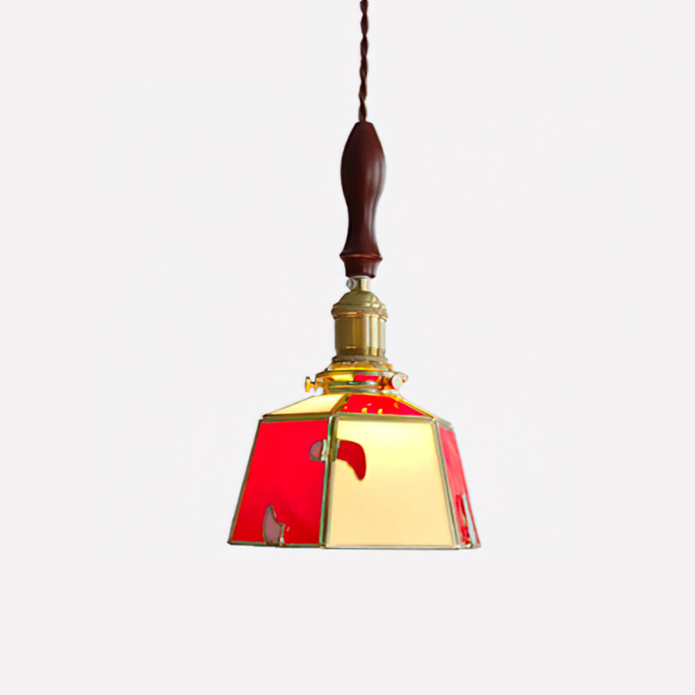 WINCHESTER VITRAIL HANGING LANTERN