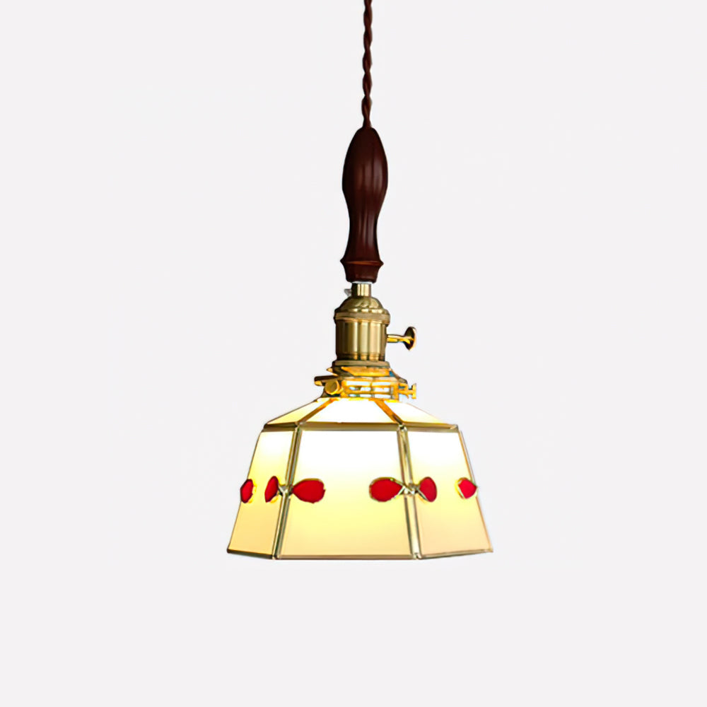 WINCHESTER VITRAIL HANGING LANTERN