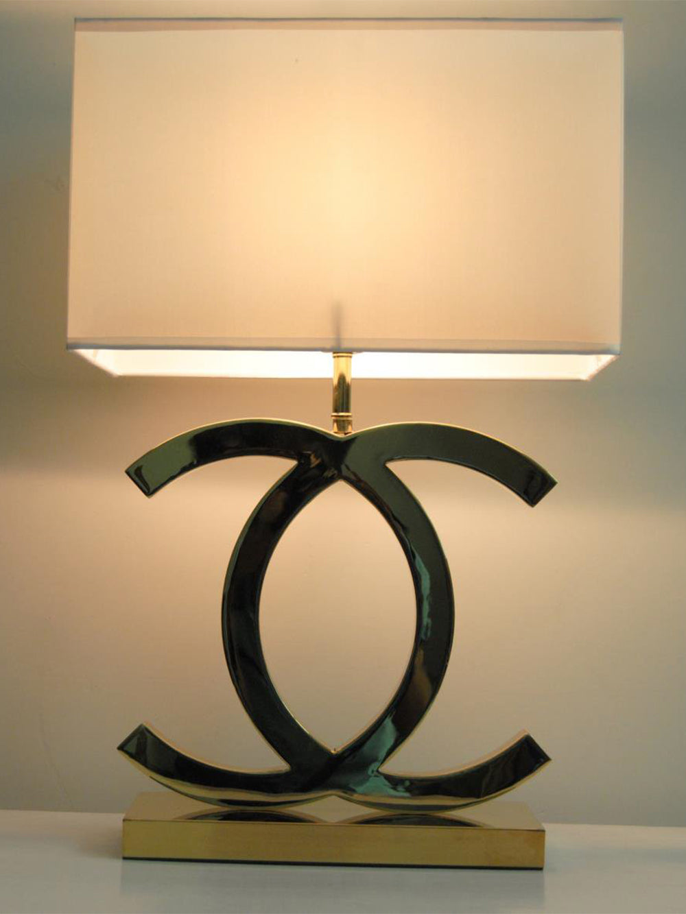 WINTHROP POLISHED METAL ILLUMINATOR