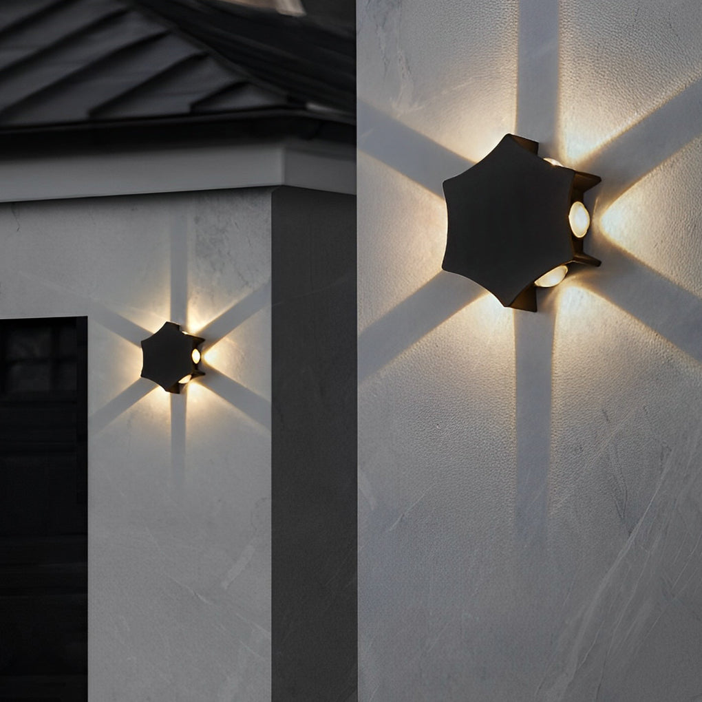 WINCHESTER QUADRA-SCOPE OUTDOOR LED WALL LUMINAIRE, 8W 4W 19W 6W, WATERPROOF