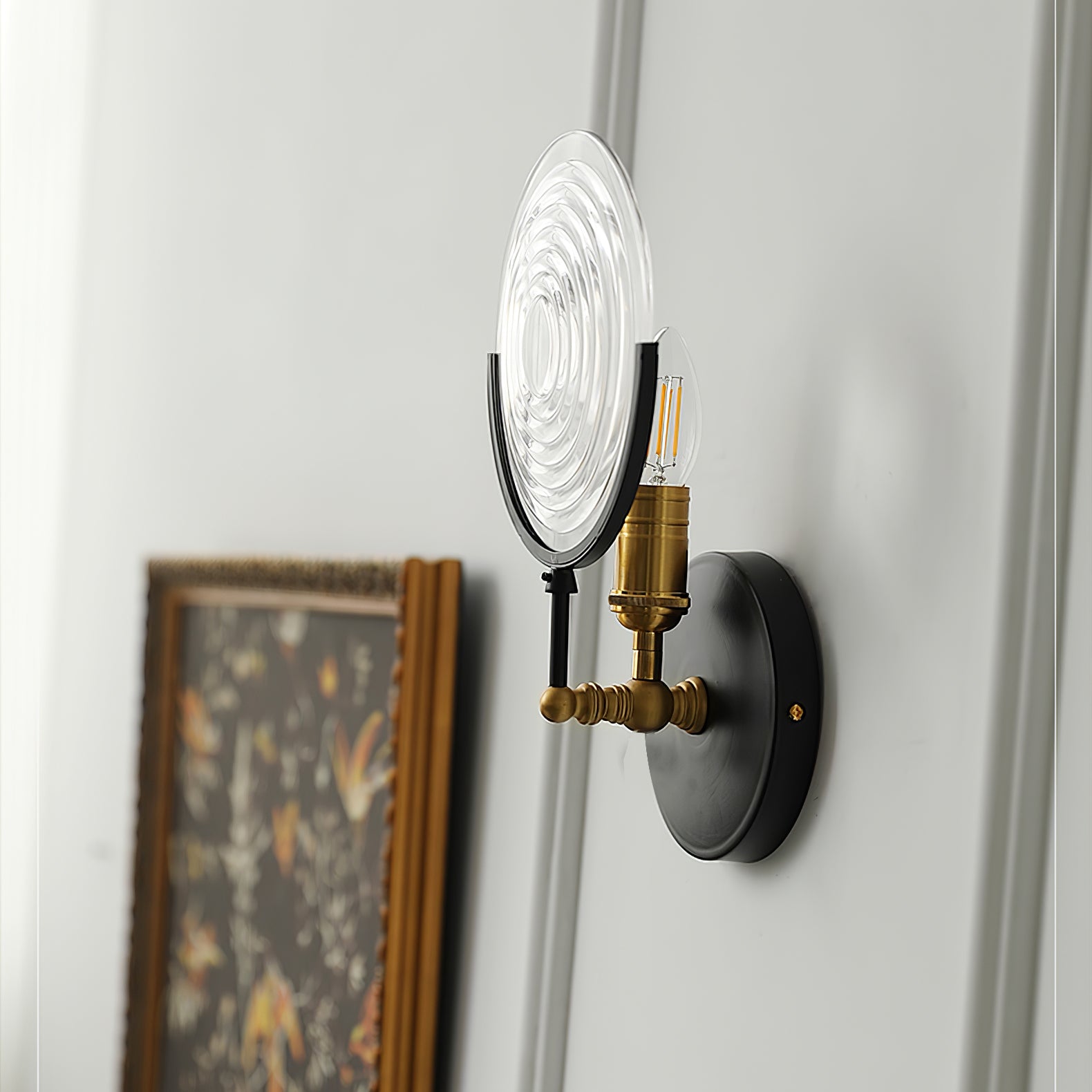 BRISTOL MECHANICAL GEAR WALL SCONCE