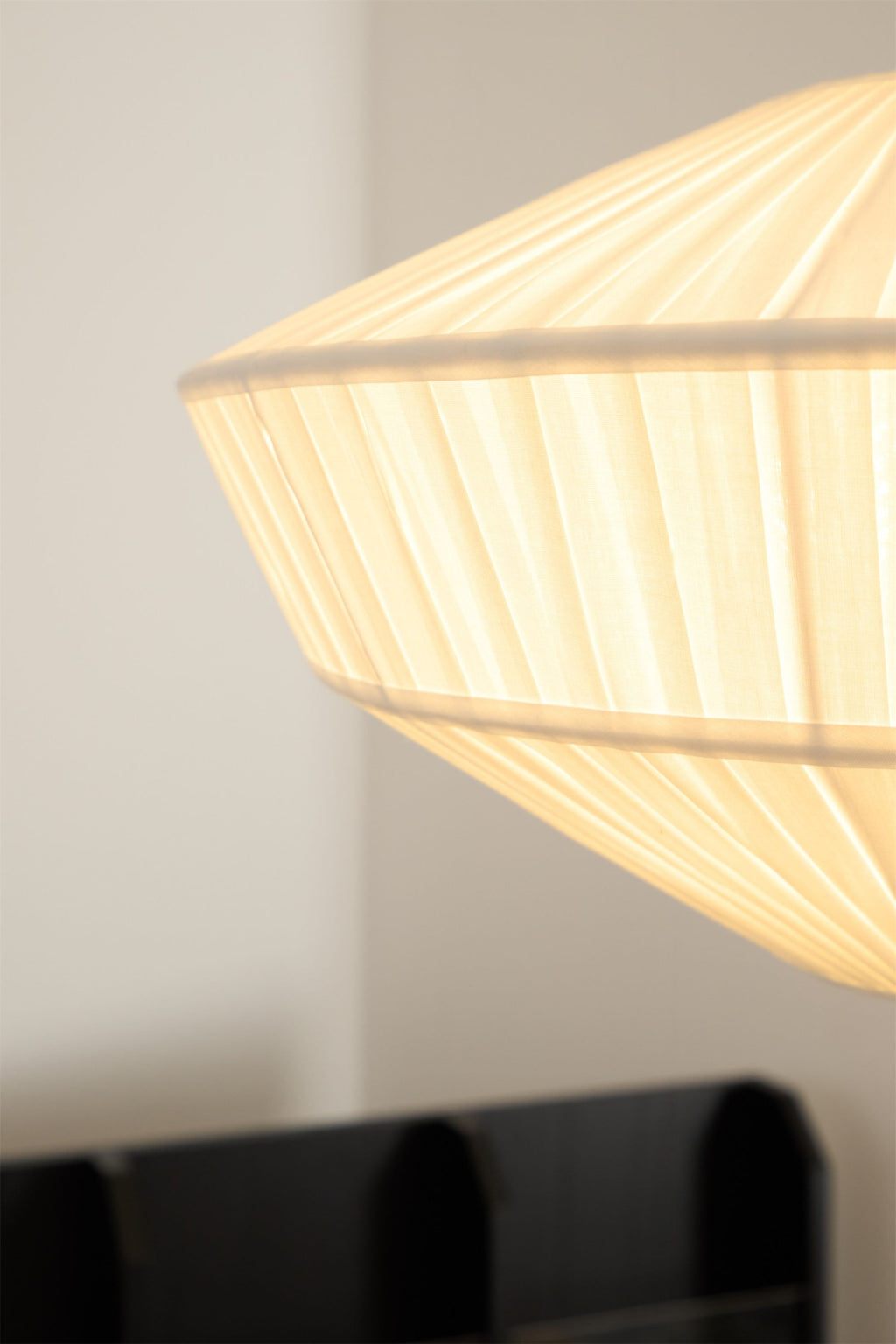 FENWICK PLEATED SILK CEILING LANTERN