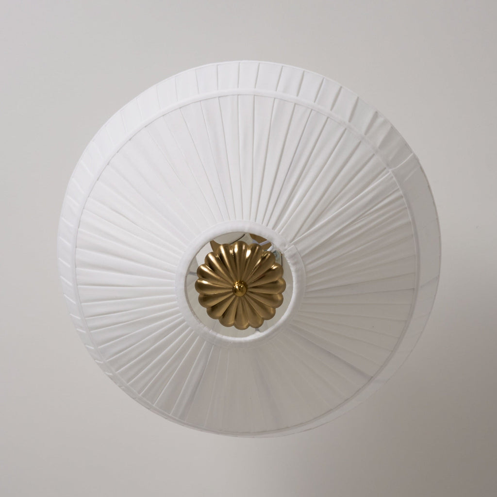 FENWICK PLEATED SILK CEILING LANTERN
