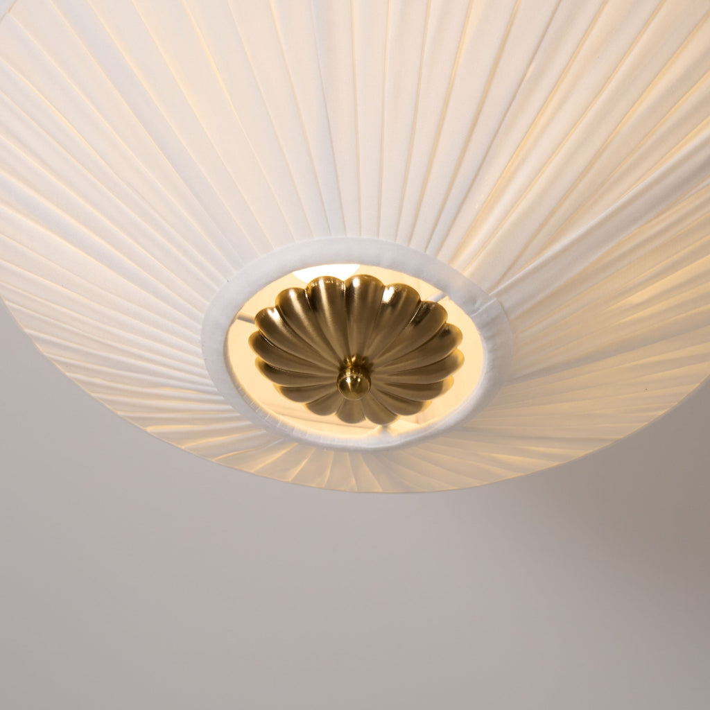 FENWICK PLEATED SILK CEILING LANTERN