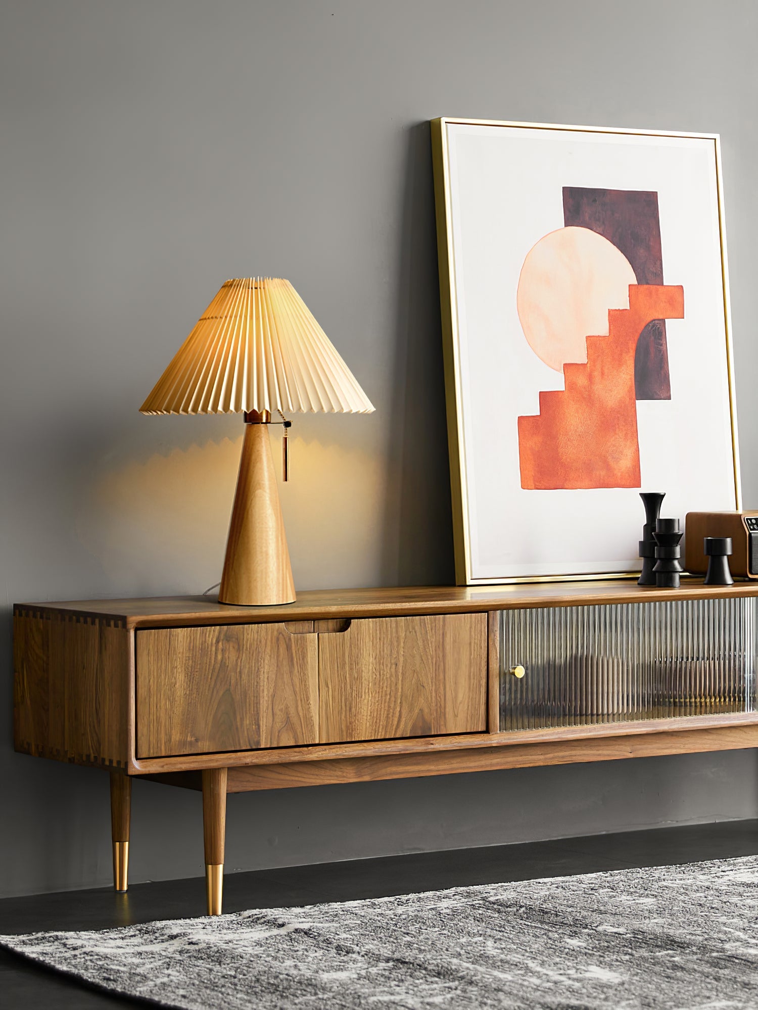 FENWICK WOVEN CANOPY TABLE LAMP