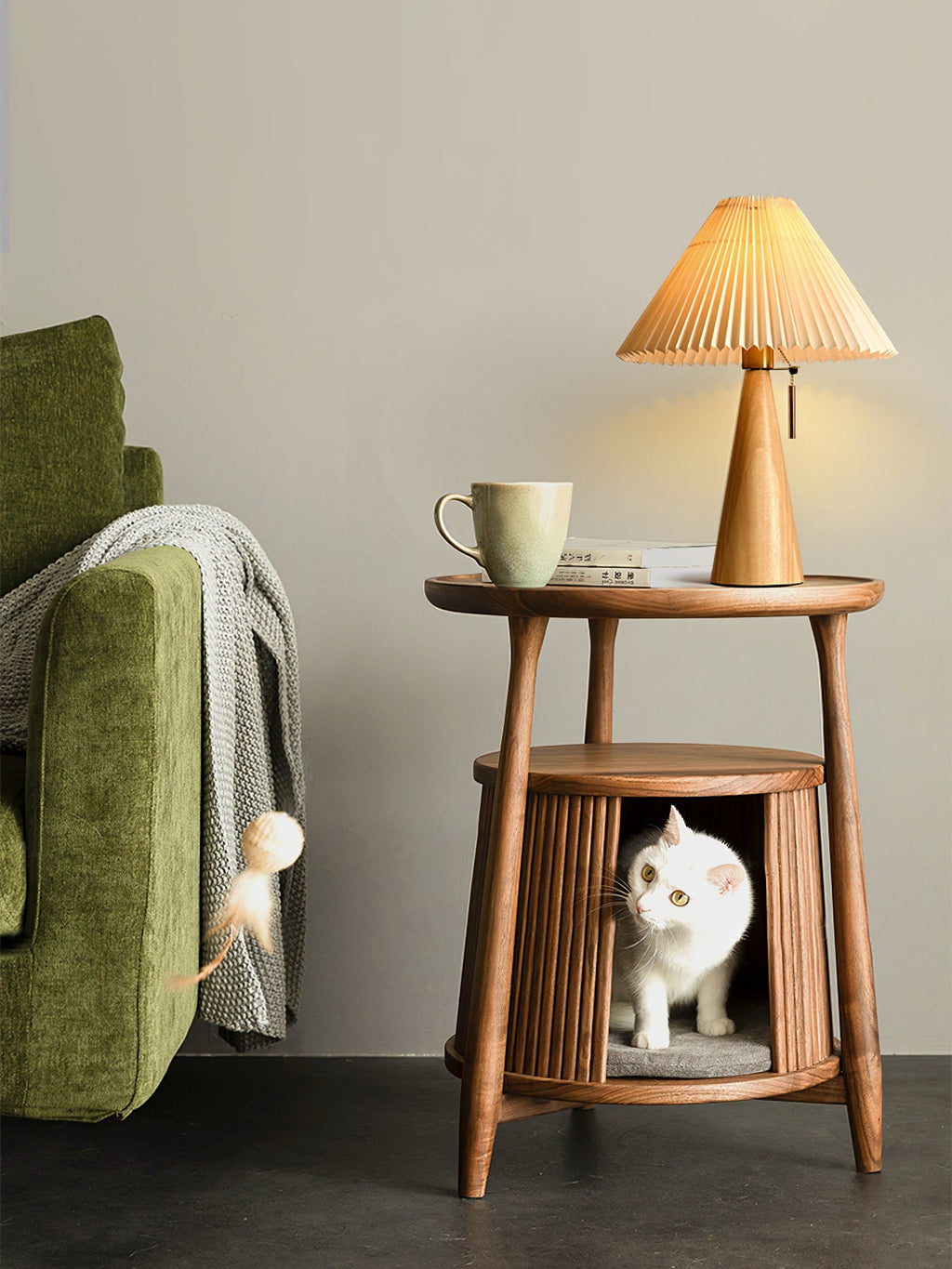 FENWICK WOVEN CANOPY TABLE LAMP