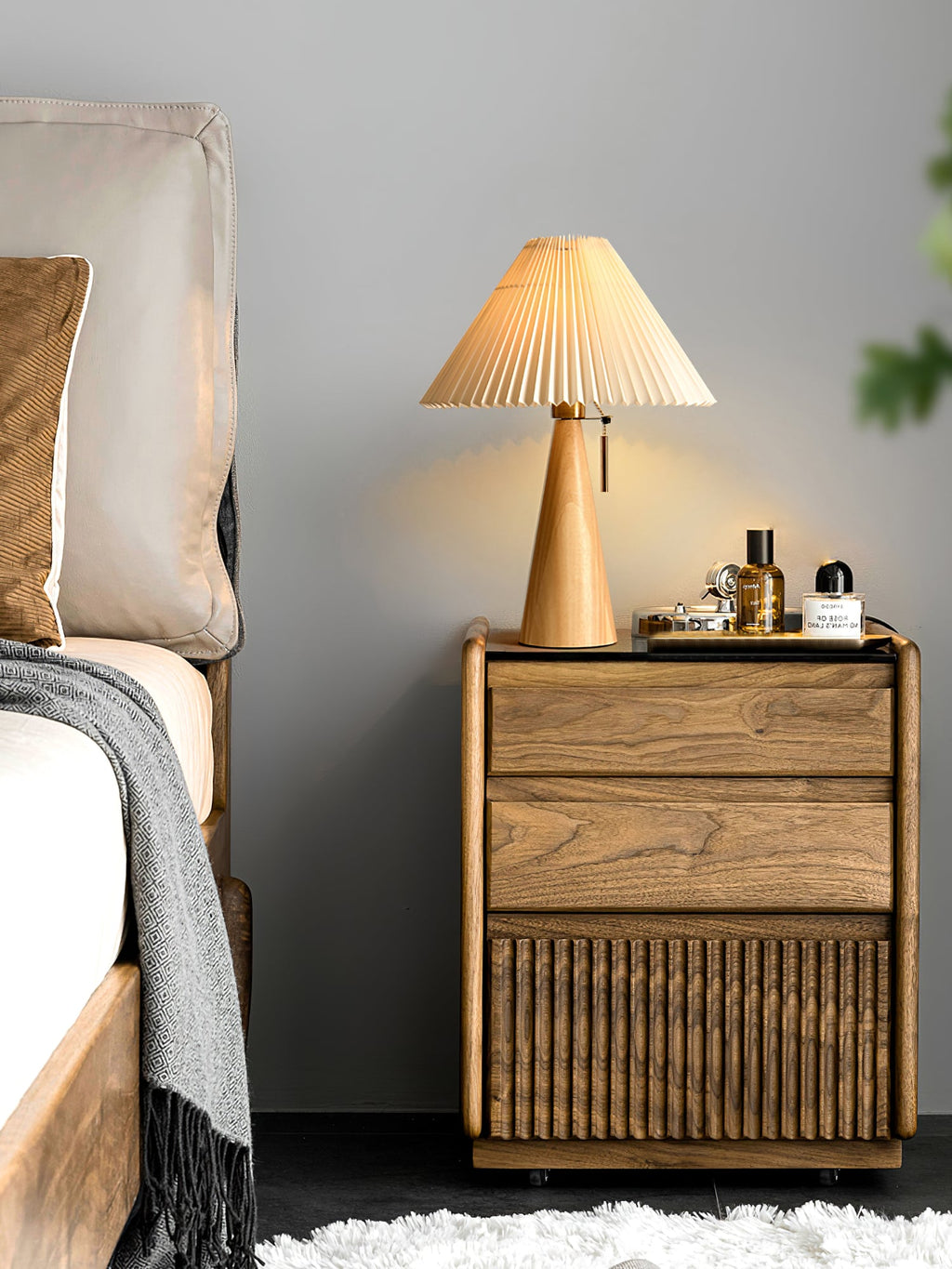 FENWICK WOVEN CANOPY TABLE LAMP