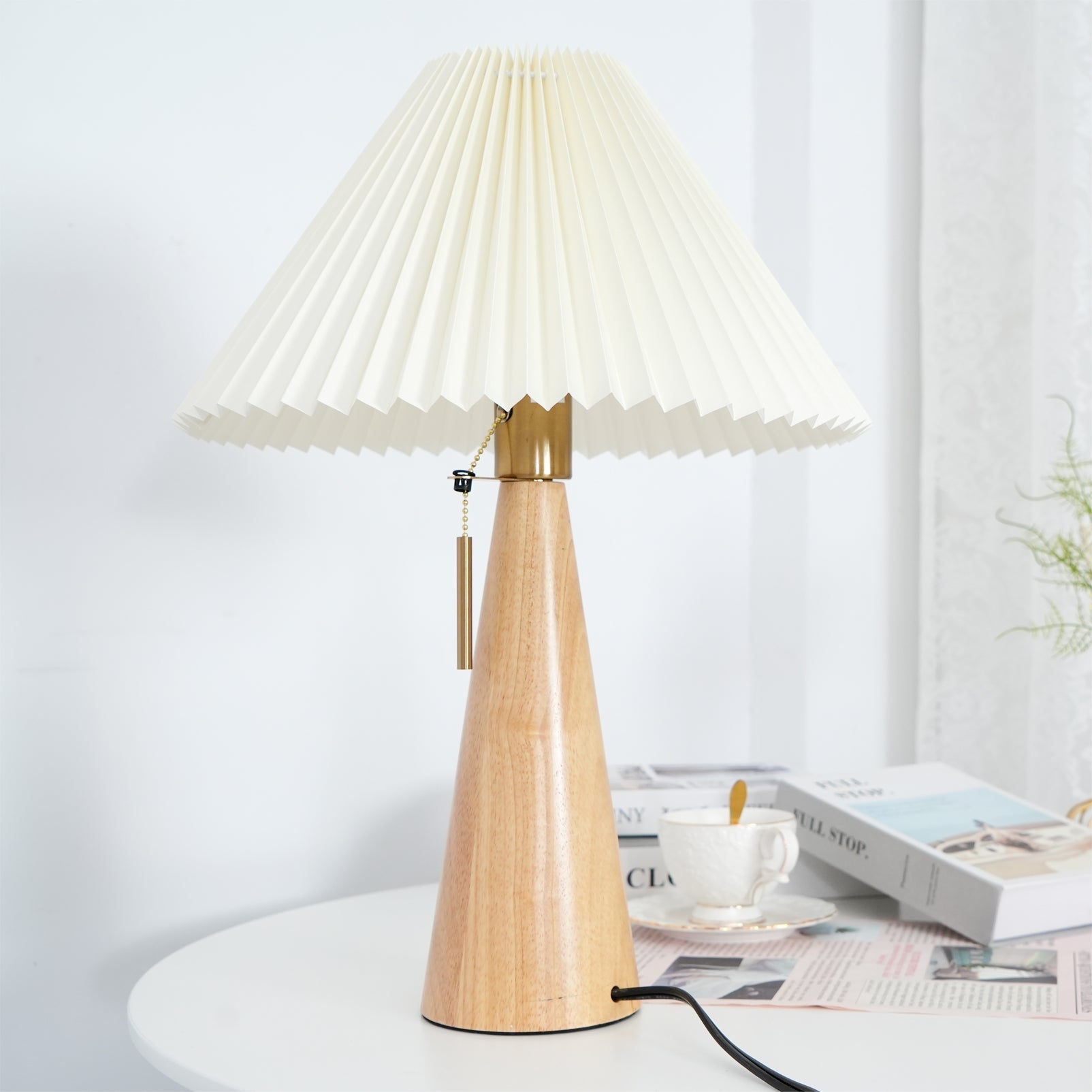 FENWICK WOVEN CANOPY TABLE LAMP
