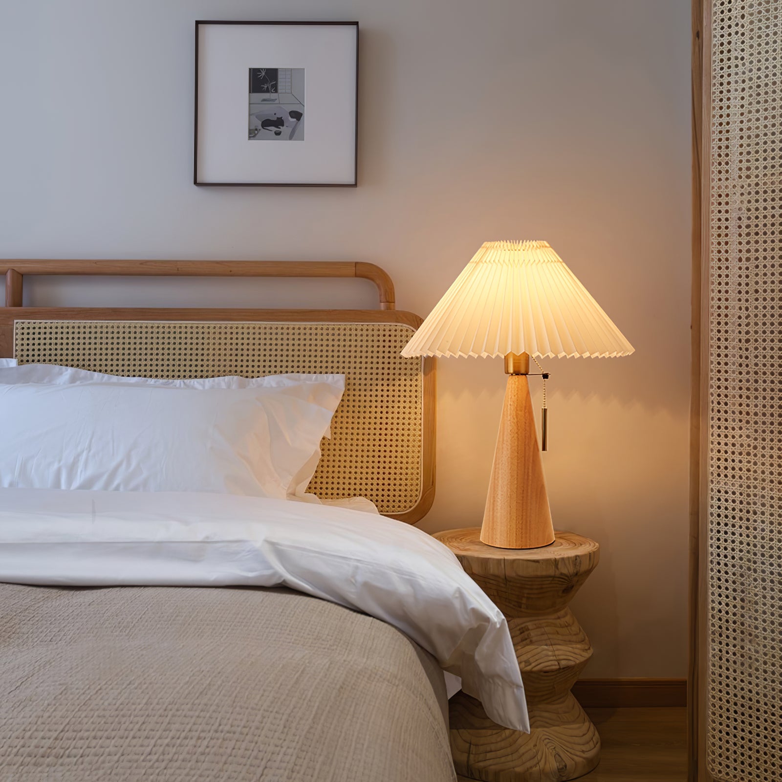 FENWICK WOVEN CANOPY TABLE LAMP