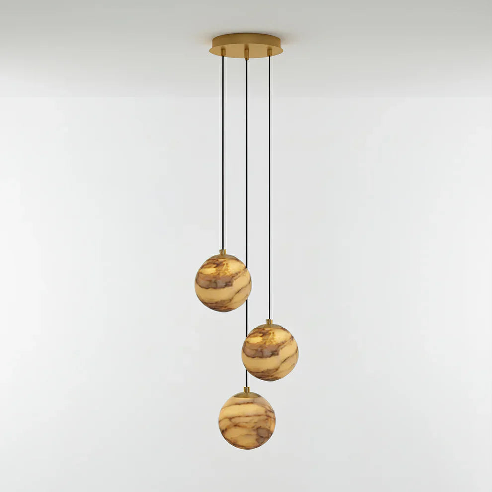 WINTERBOURNE IVORY GEM CLUSTER LIGHTING