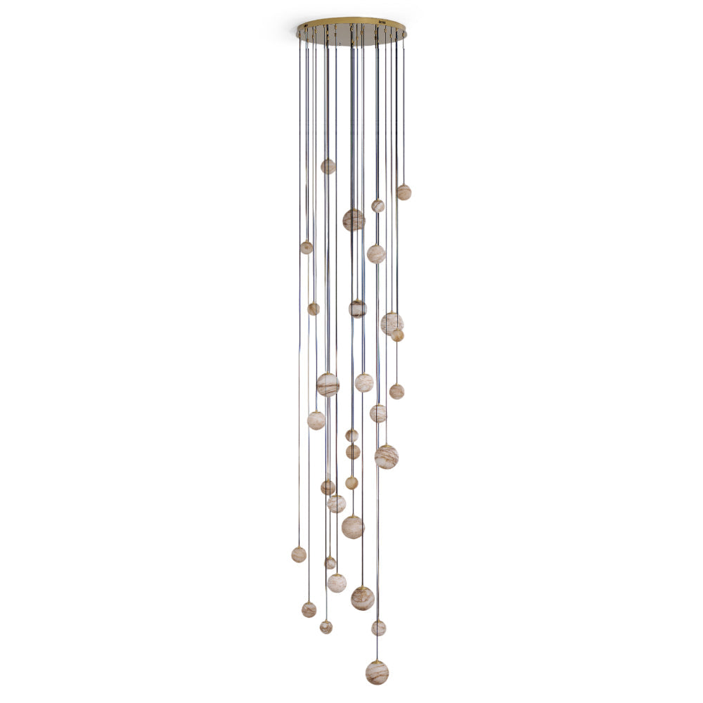 WINTERBOURNE IVORY GEM CLUSTER LIGHTING