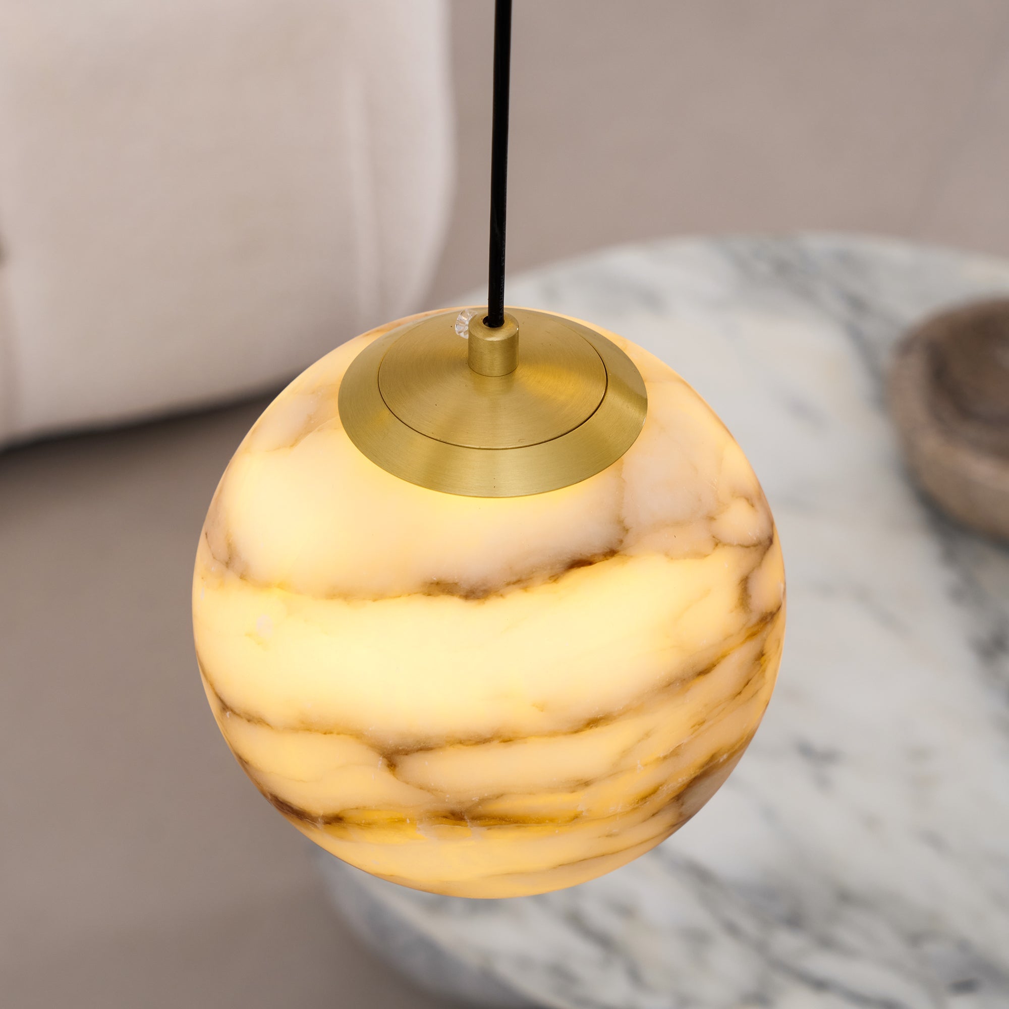 WINTERBOURNE IVORY GEM CLUSTER LIGHTING