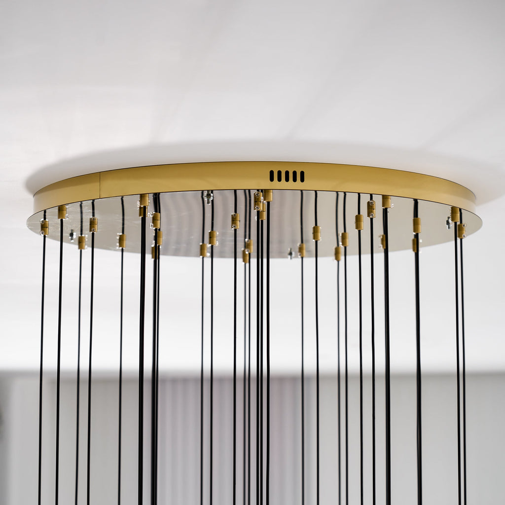 WINTERBOURNE IVORY GEM CLUSTER LIGHTING