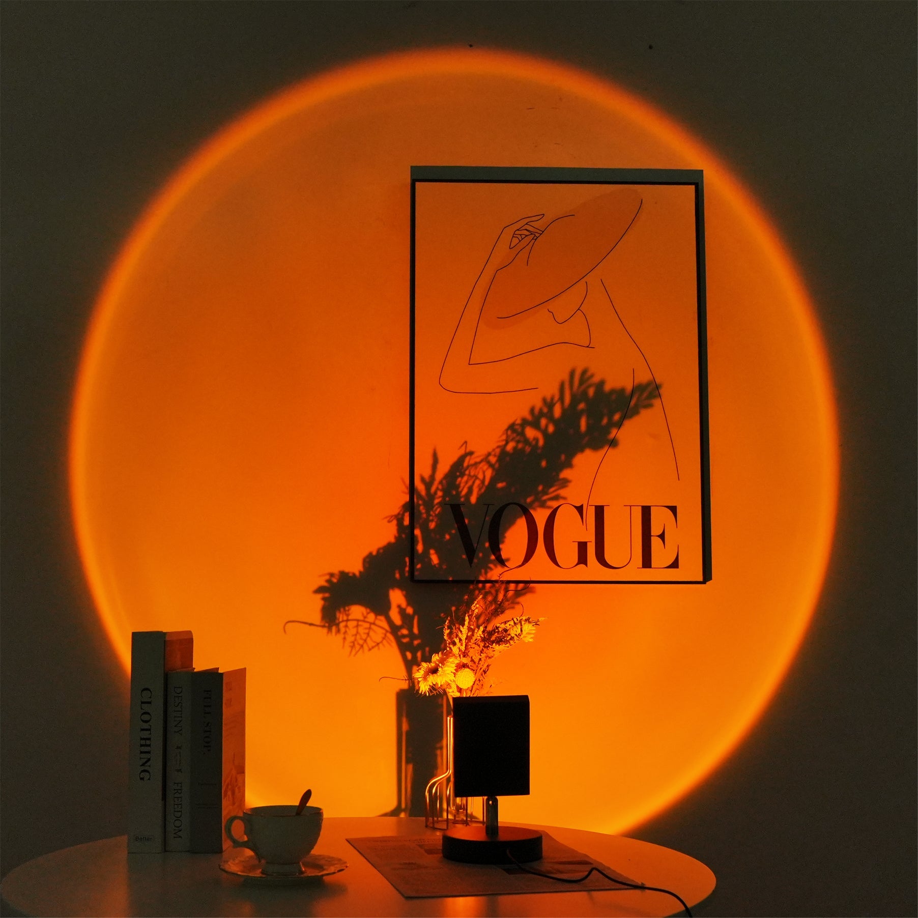 FENWICK RIBBED GLASS TABLE LANTERN