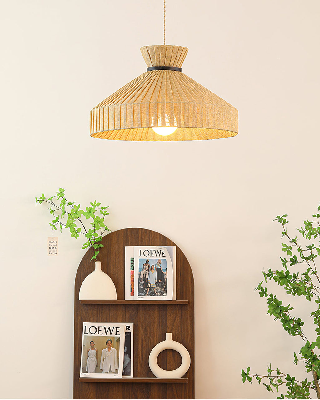 FENWICK ROUNDED GLASS HANGING LANTERN