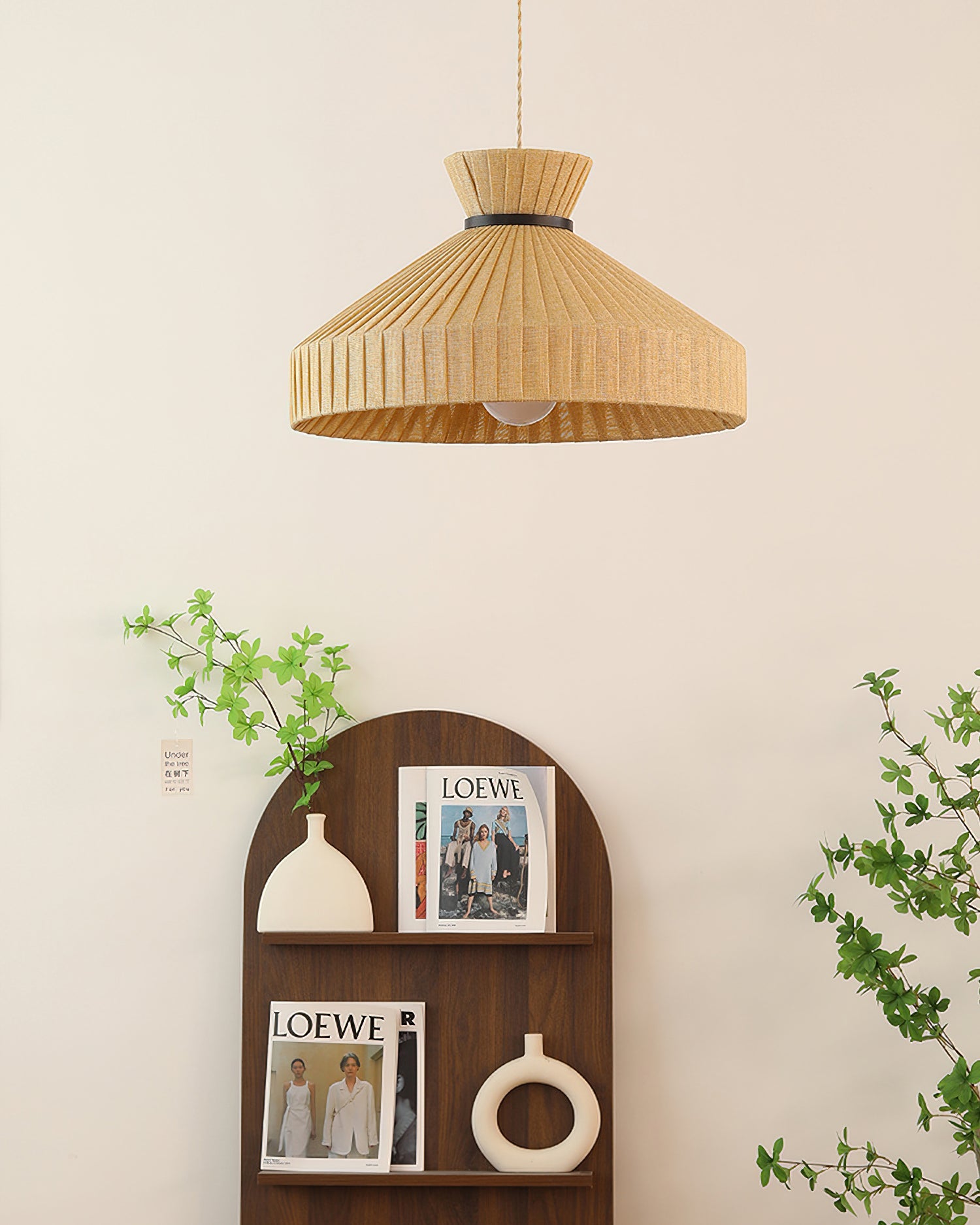 FENWICK ROUNDED GLASS HANGING LANTERN