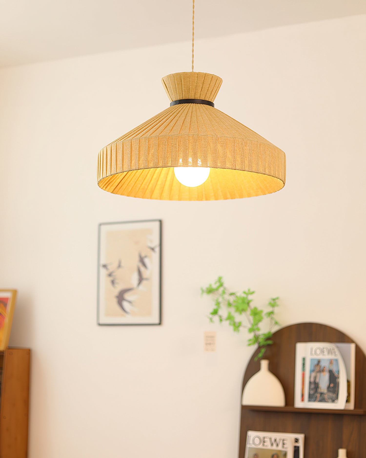 FENWICK ROUNDED GLASS HANGING LANTERN