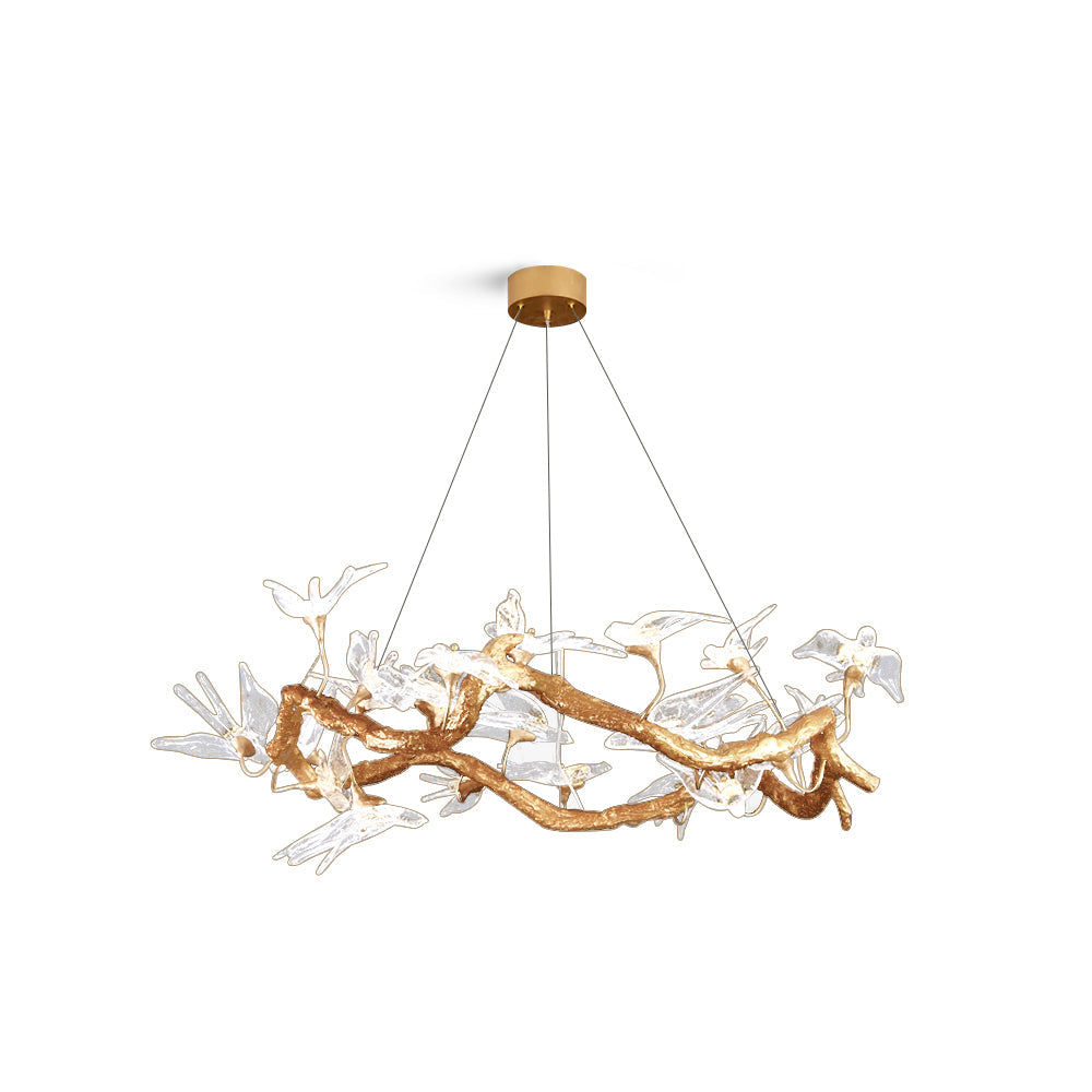 THISTLEWIND AERIE CRYSTAL LIGHTING FIXTURE