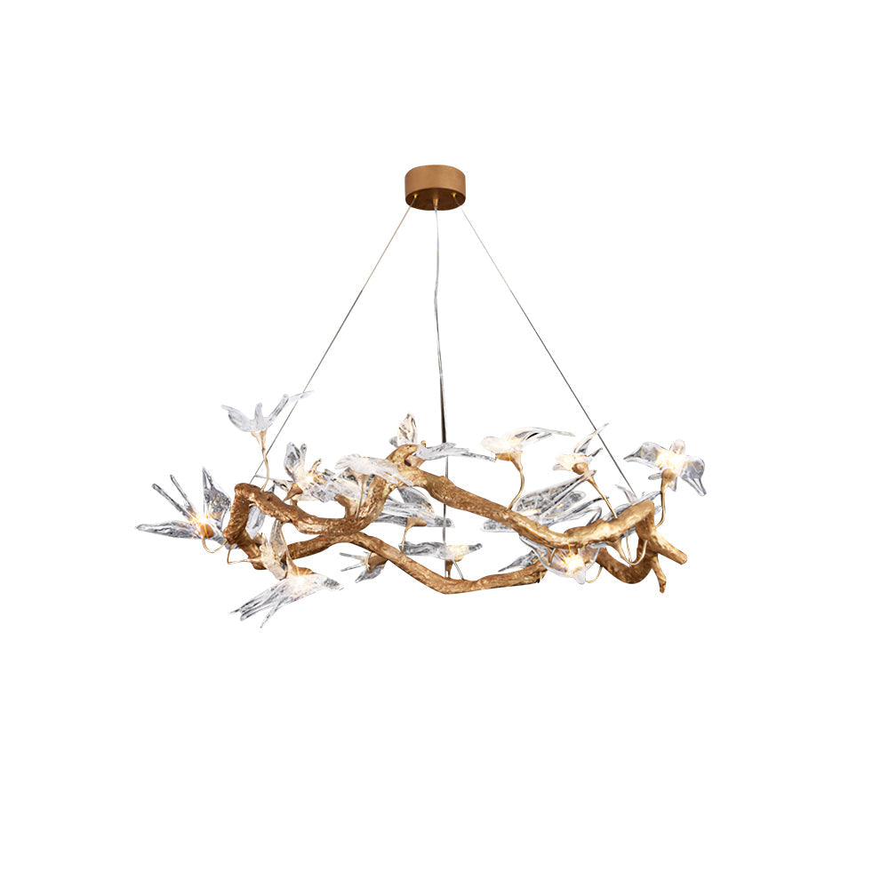 THISTLEWIND AERIE CRYSTAL LIGHTING FIXTURE