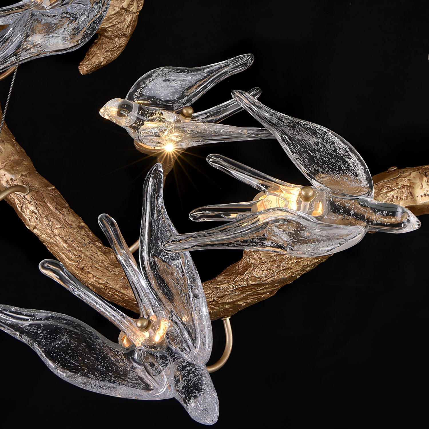 THISTLEWIND AERIE CRYSTAL LIGHTING FIXTURE