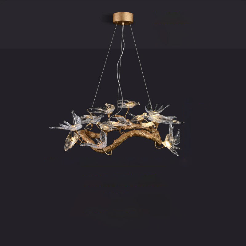 THISTLEWIND AERIE CRYSTAL LIGHTING FIXTURE