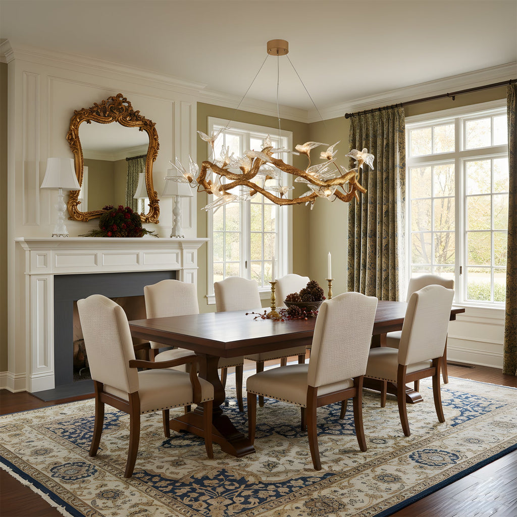 THISTLEWIND AERIE CRYSTAL LIGHTING FIXTURE