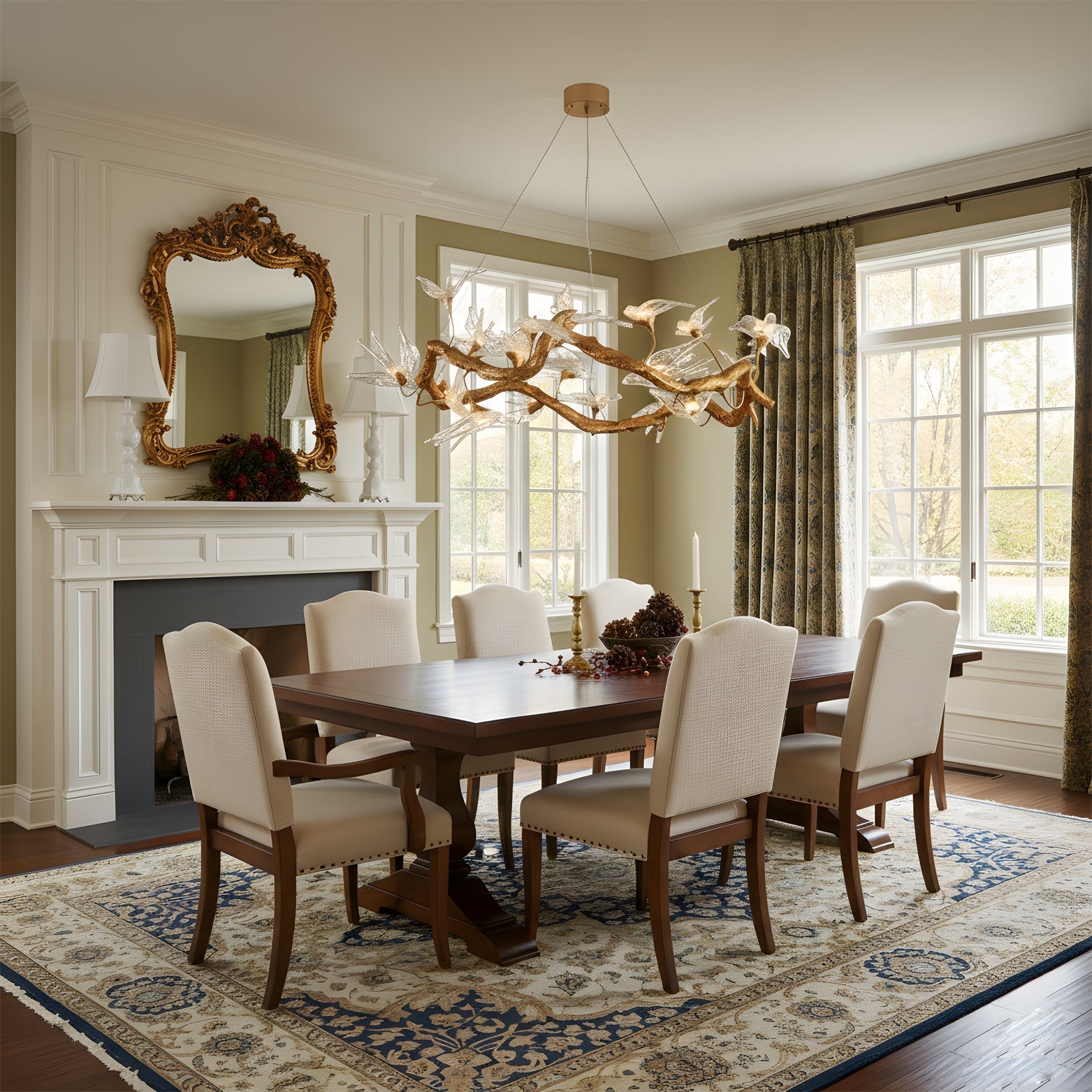 THISTLEWIND AERIE CRYSTAL LIGHTING FIXTURE
