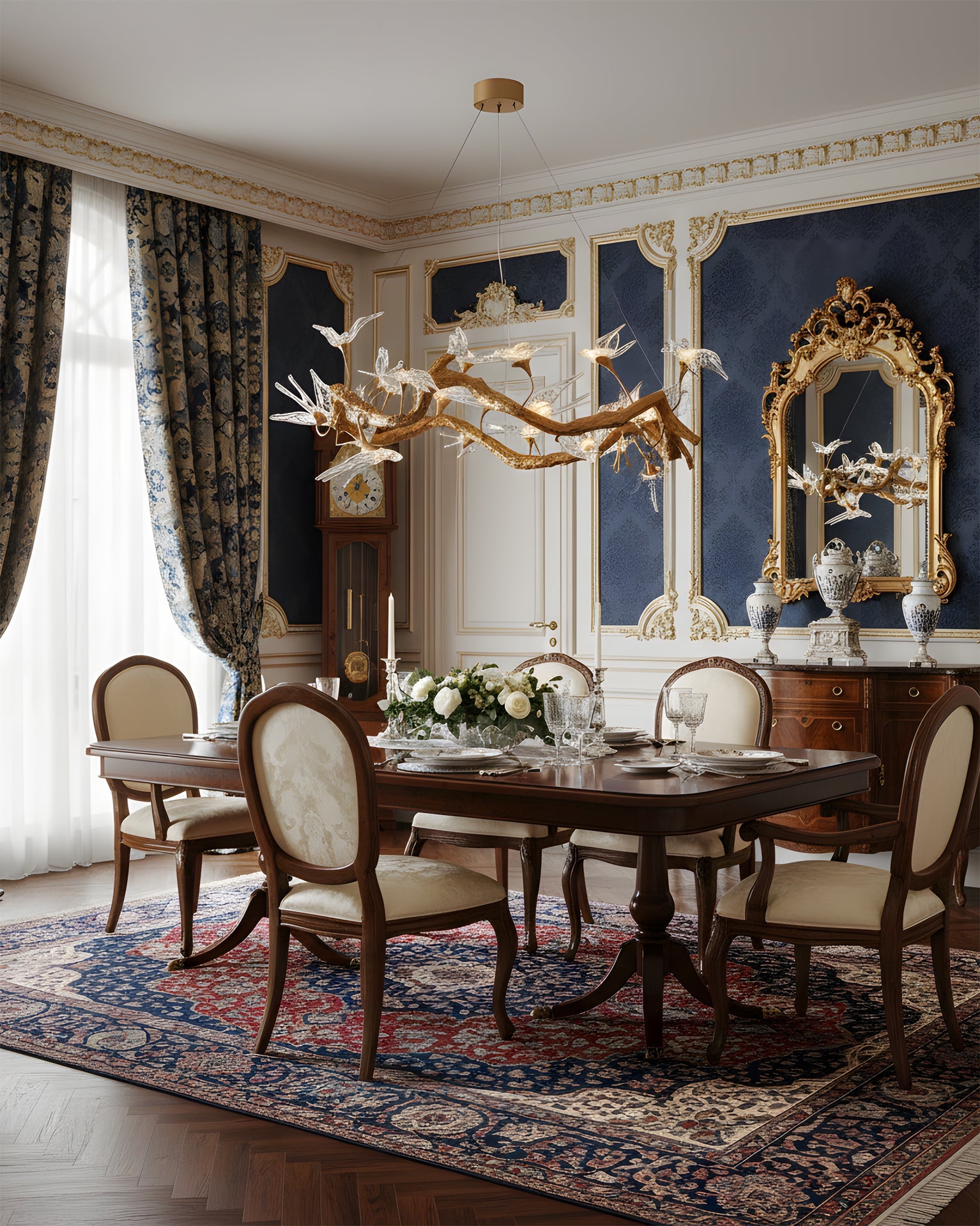 THISTLEWIND AERIE CRYSTAL LIGHTING FIXTURE