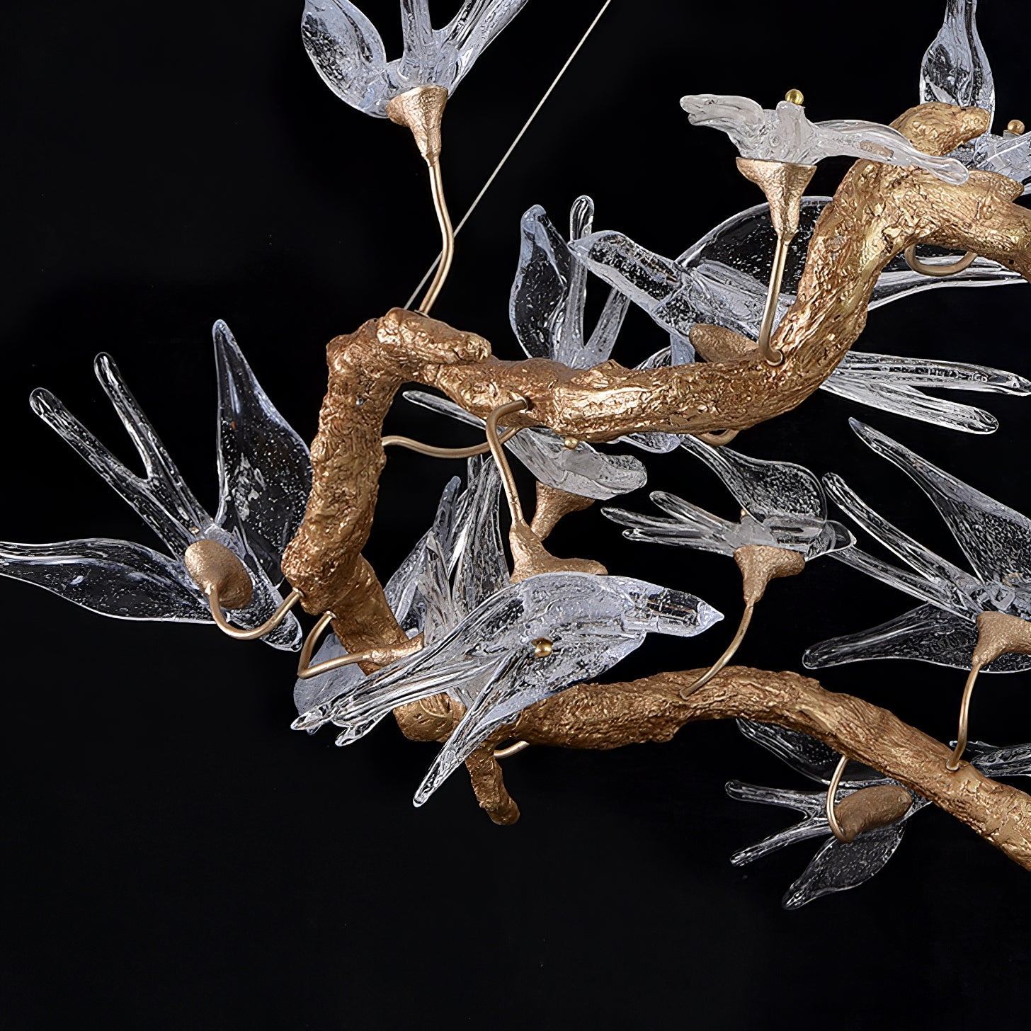 THISTLEWIND AERIE CRYSTAL LIGHTING FIXTURE