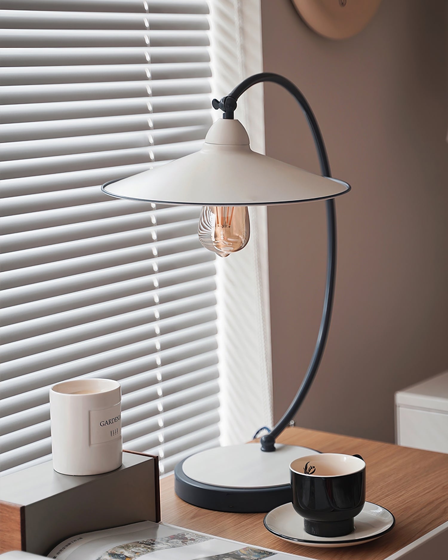 AVENBURY CERULEAN GLOW TABLE LANTERN
