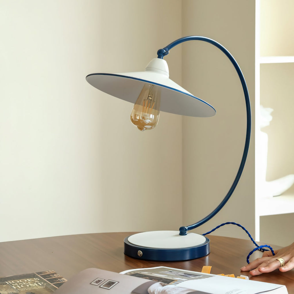 AVENBURY CERULEAN GLOW TABLE LANTERN