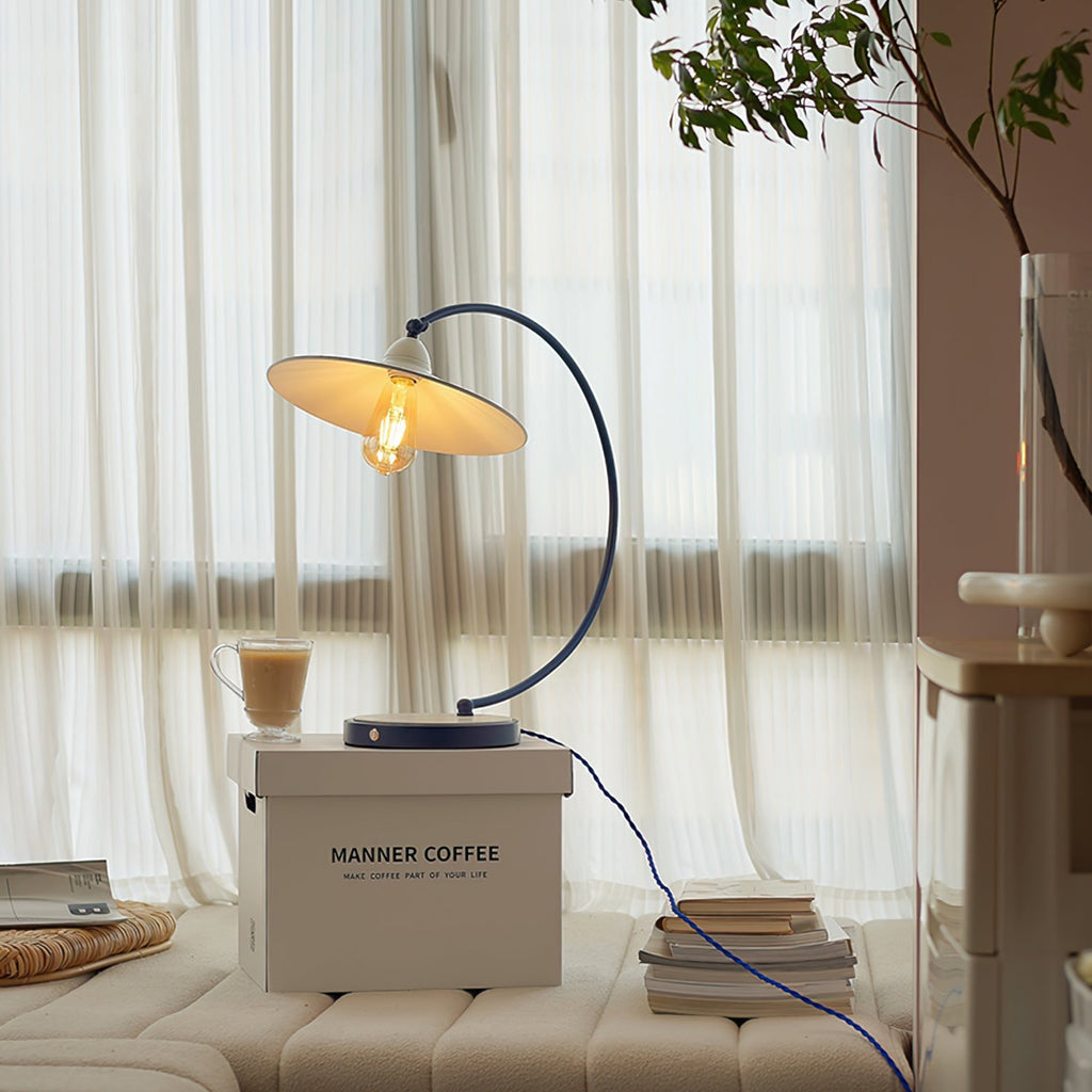 AVENBURY CERULEAN GLOW TABLE LANTERN