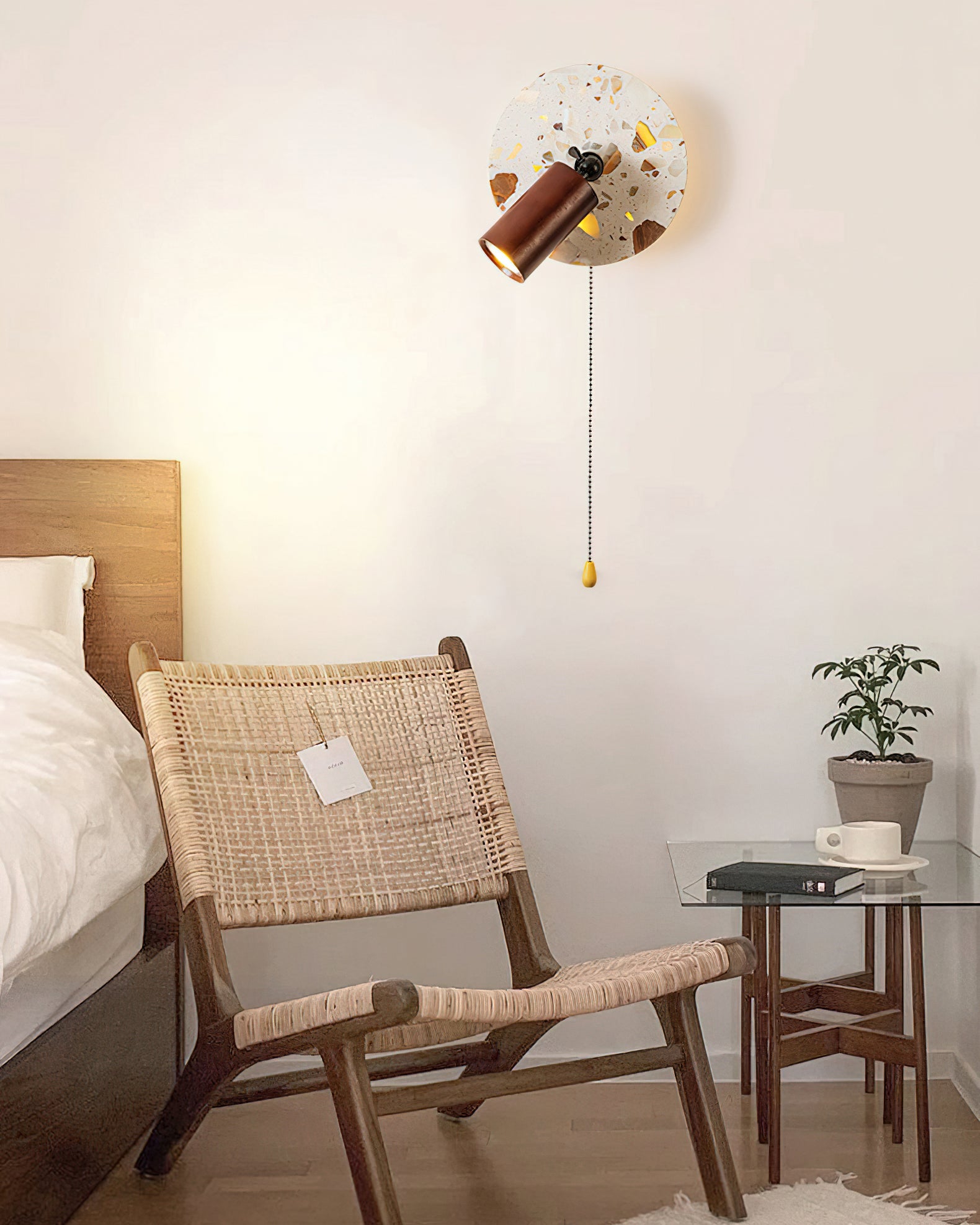 RAVENSHILL TWISTED BRASS WALL SCONCE