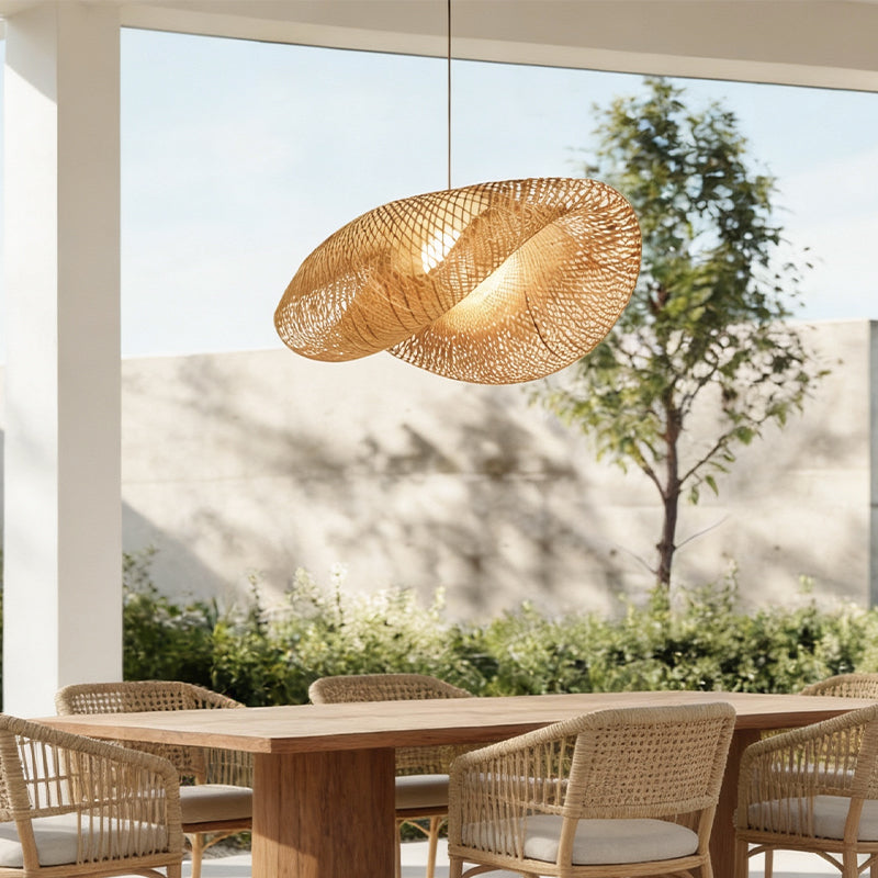 WINDSOR BEND BAMBOO HANGING LANTERN